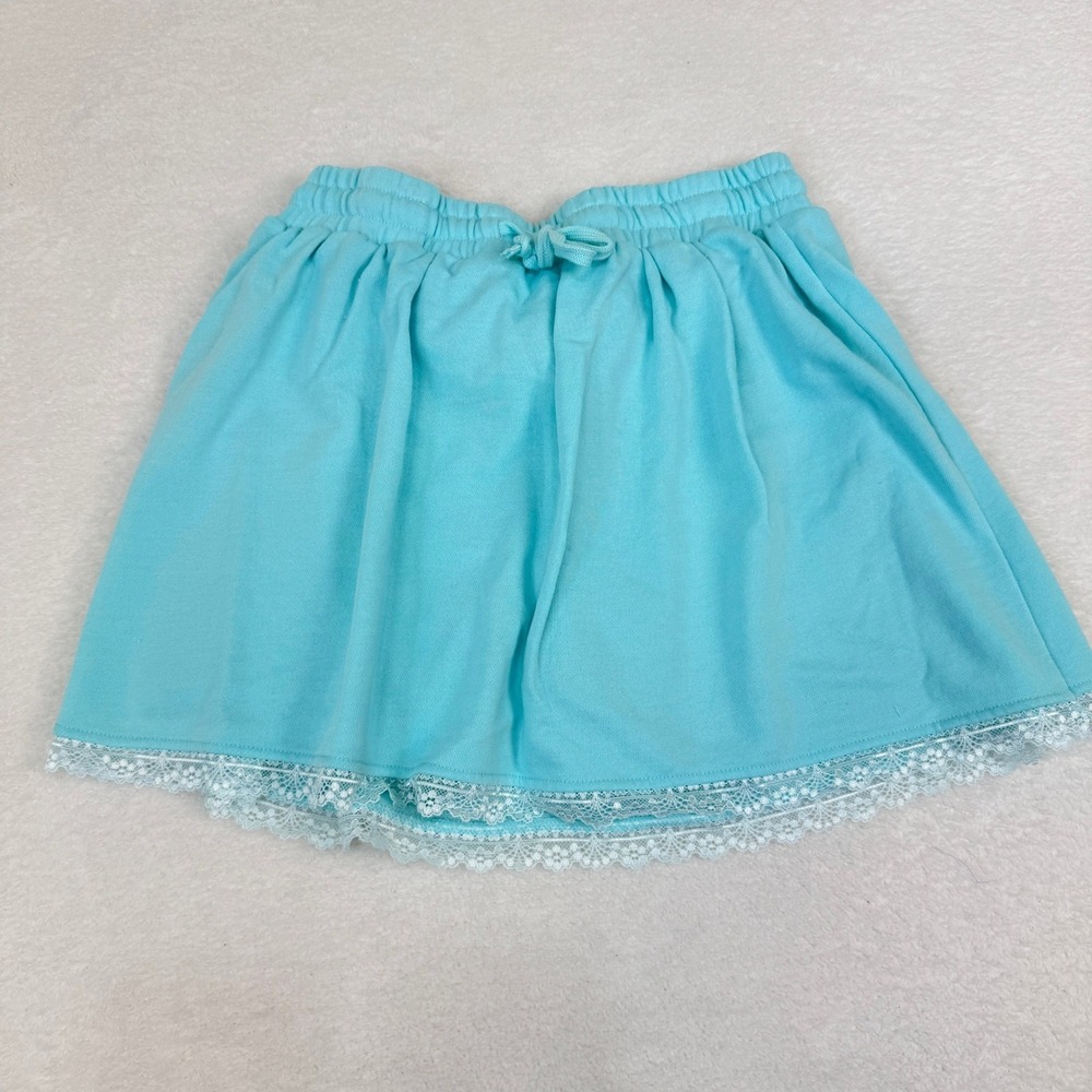 Discount Divas Skort Womens M Mint Lace Trim Skirt Shorts Coquette Boho